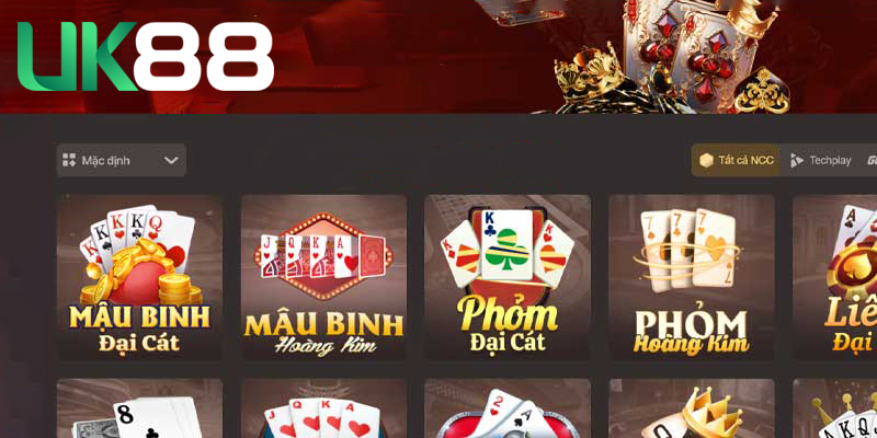 Tại sao game bài Uk88 lại thu hút người chơi